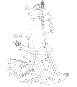 Section 03 Diagram and Parts List for MK-1609H 157867 MK Diamond Concrete Saw